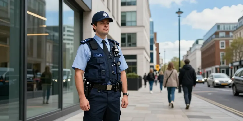 Security Guard providing professional local services in London area.