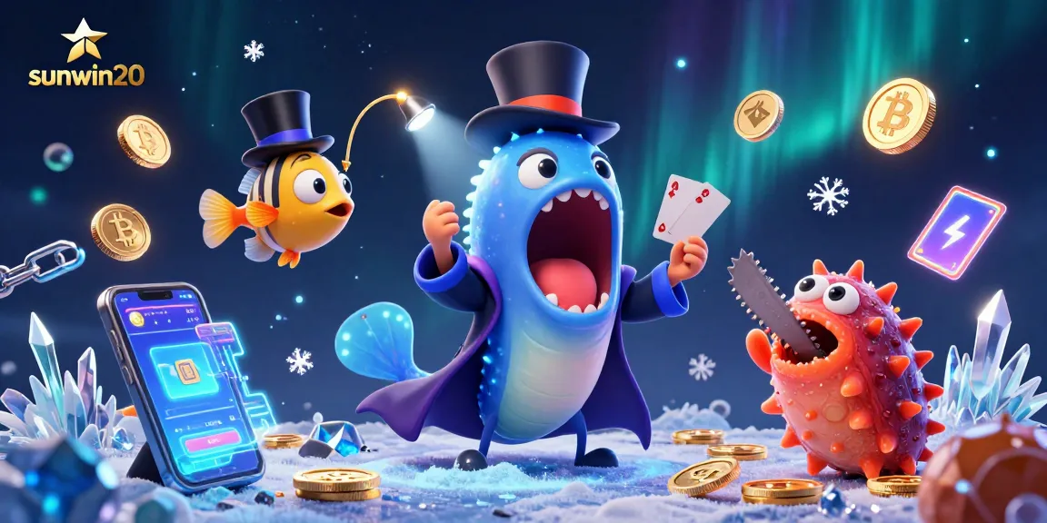 Play and win at sunwin20 with an animated deep-sea magic show featuring unique sea creatures.